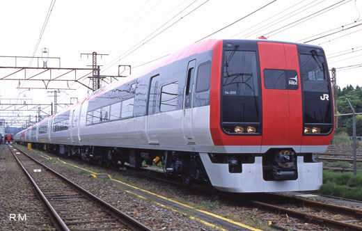 253 series trains for limited express [Narita expresses] of JR East. A 1991 debut.