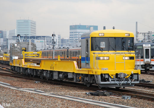 A diesel train for kiya-97 type rail transportation of Central Japan Railway. A 2008 debut.