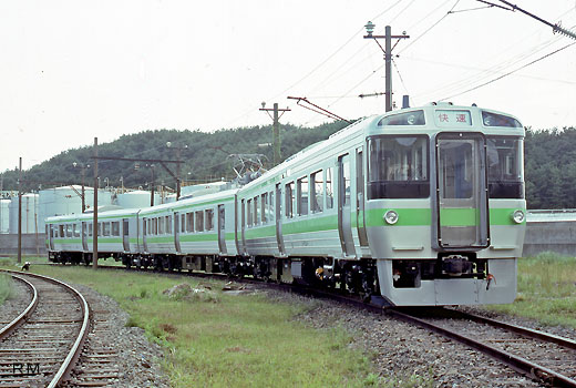 721 series of Hokkaido Railway. A suburban train around Sapporo where I appeared in 1988.