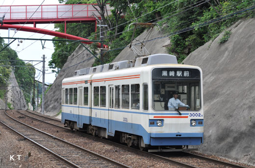 A Chikuho Electric Railroad 3000 type train. A 1988 debut.