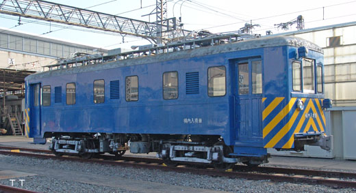 A switcher of Keihan Electric Railway Neyagawa factory（Former No.72）