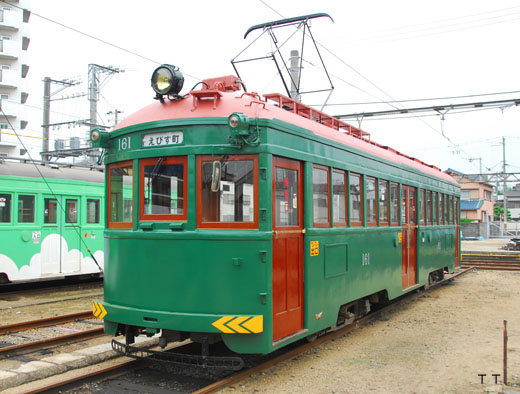 MO161type of the Hankai trolley line. A 1928 debut.