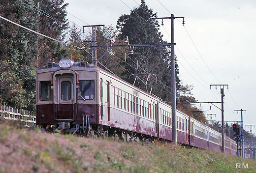 A limited express train of Tobu Railway where I appeared in 1951, 5700 series.