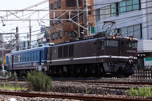 JR東】EF64 1001＋オヤ12 1使用の乗務員訓練 | 鉄道ホビダス