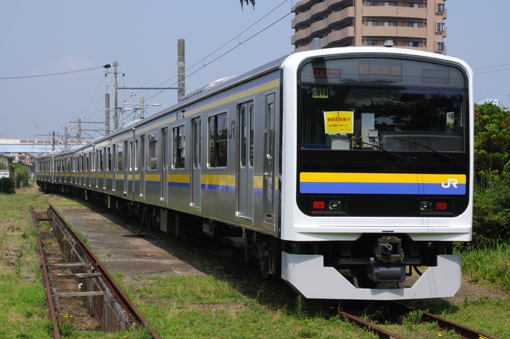 【JR東】銚子運輸区で209系6連使用の乗務員訓練