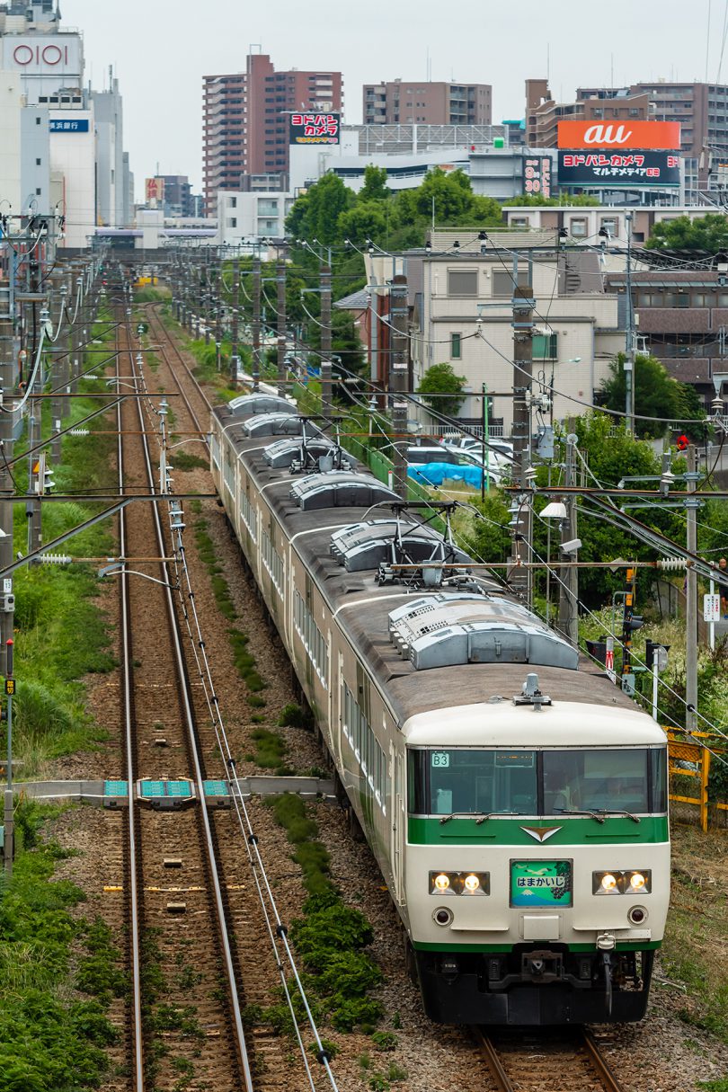 横浜線唯一の特急 18 6 17 横浜線 町田 古淵 P 三田村裕 鉃道ホビダス