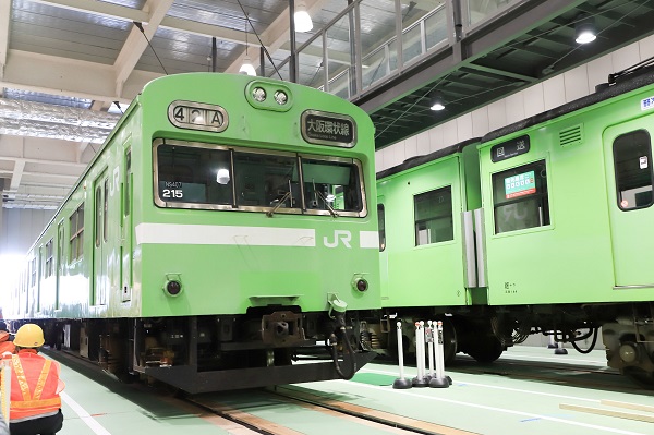 鉄道グッズ：鉄道方向幕 国鉄 103系 大阪環状線方向幕 （１本物）JR西日本