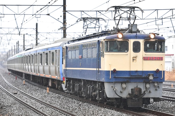 相鉄10000系10703×8編成、長野総合車両センターから甲種輸送 | 鉄道