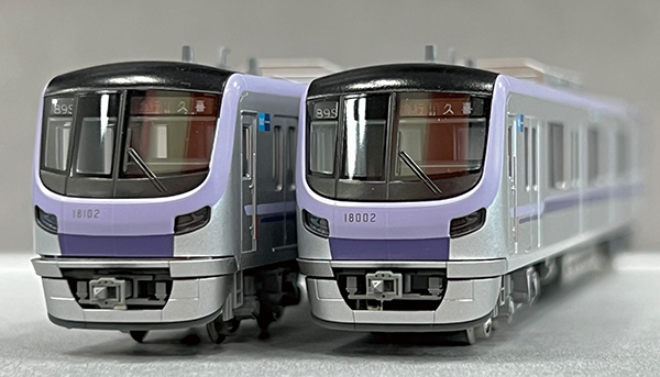 行先シール未使用ですKATO 東京メトロ半蔵門線18000系フル編成 - 鉄道模型