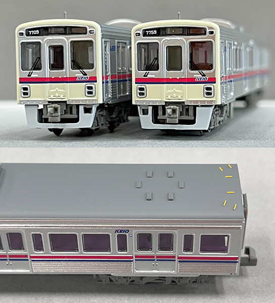 マイクロエース Nゲージ 京王7000系 鉄道模型 VVVF キッズパークたまどうトレイン A3774 4両セット 電車 