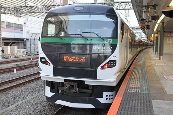 E257系5000番台による臨時特急「新宿わかしお」運転 | 鉄道ホビダス