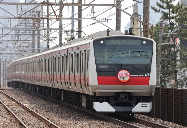 写真追加アリ※ 京葉線と武蔵野線に1編成ずつ！ 幕張豊砂駅開業記念の