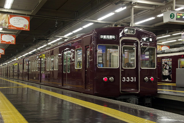 阪急3300系最後の8連、C#3323×8Rがついに準特急京都河原町行きの運用に入った | 鉄道ホビダス