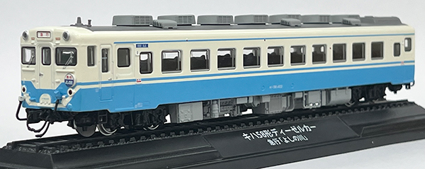 JR四国色のキハ58急行「よしの川」登場！デアゴスティーニ「鉄道車両 金属モデルコレクション」第43弾！